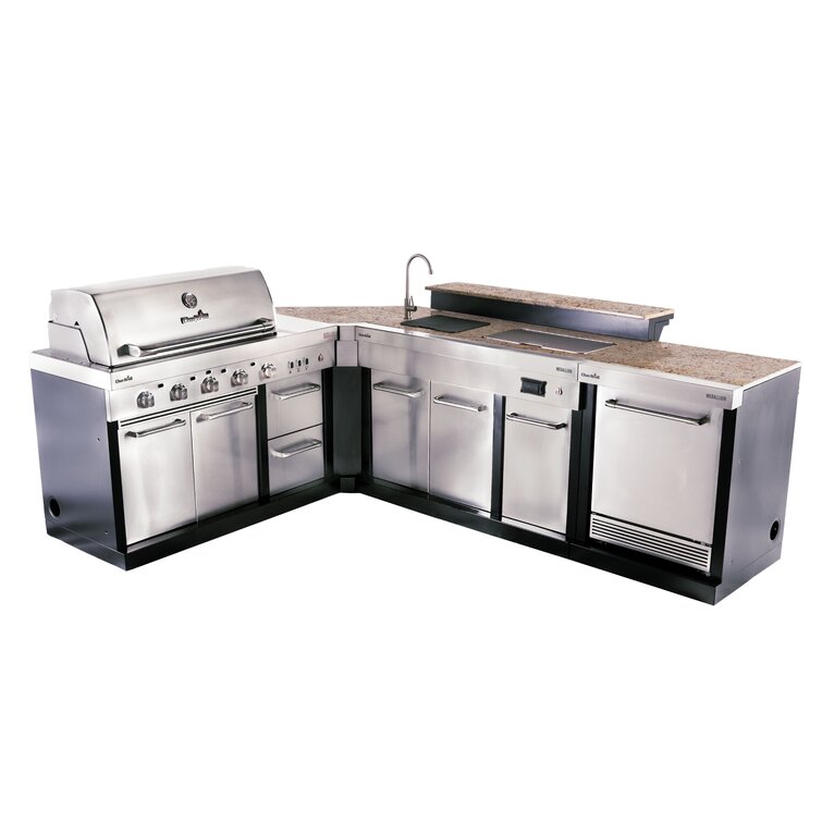 CharBroil Medallion Series 5 Piece Modular Outdoor Kitchen